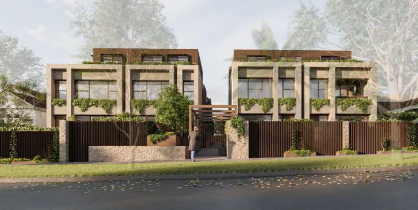 Orchard Townhouses construction photo 1